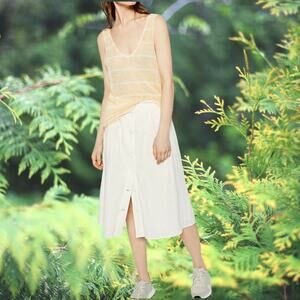 NWT - ZARA JOIN LIFE Fine Knit Striped Tank Top Size: L